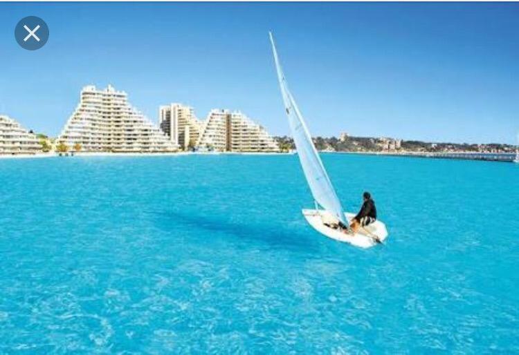 알가로보 San Alfonso Del Mar-Precioso Departamento Y Vista 아파트 외부 사진