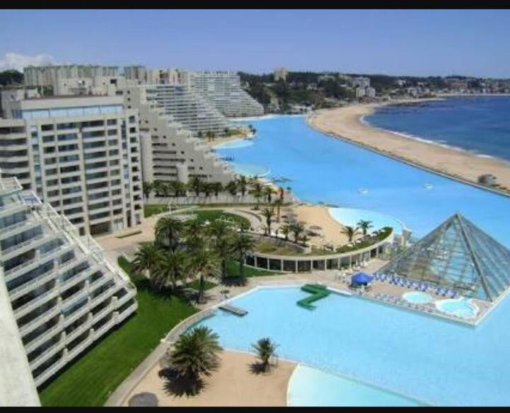알가로보 San Alfonso Del Mar-Precioso Departamento Y Vista 아파트 외부 사진