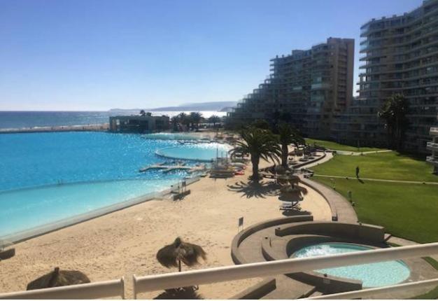 알가로보 San Alfonso Del Mar-Precioso Departamento Y Vista 아파트 외부 사진